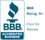 BBB accredited business.